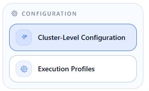 Configuration section with Cluster-Level Configuration selected